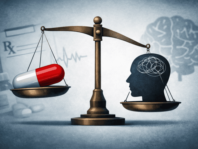 Desequilíbrio entre medicação e saúde mental